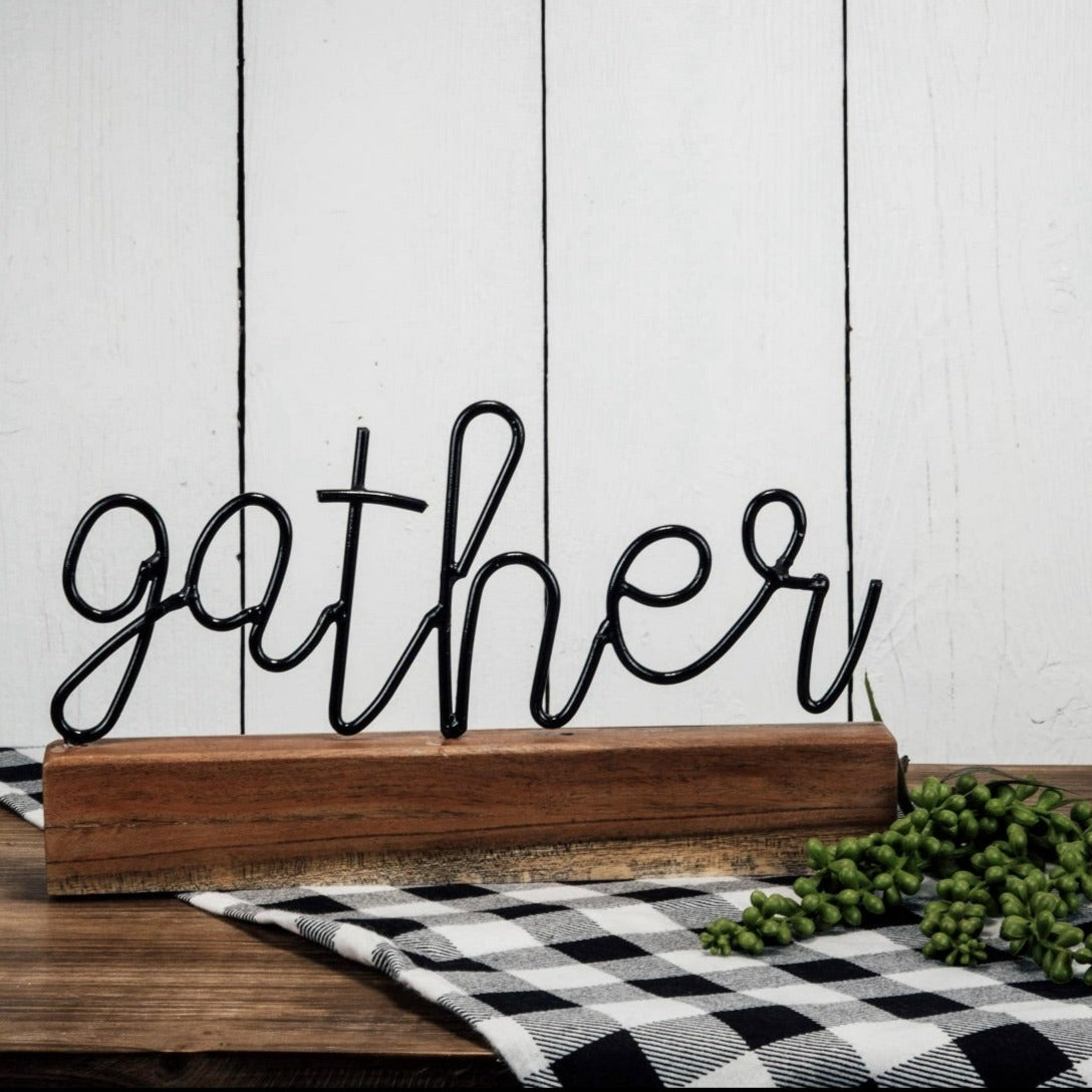 Gather Wire Block