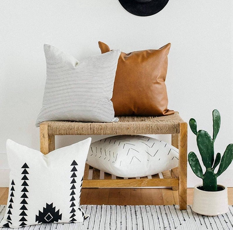 Boho Throw Pillow Cover Set