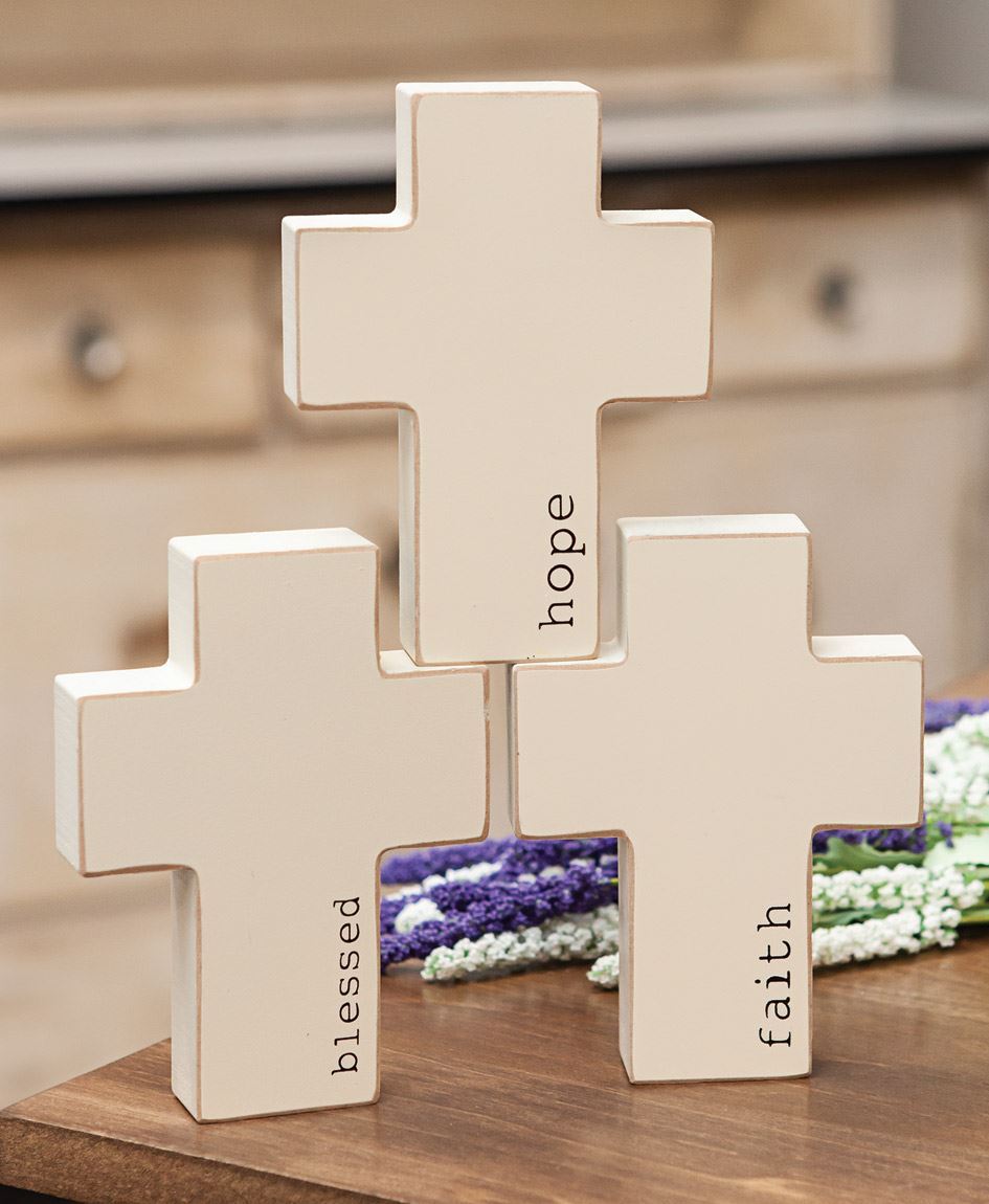 Inspirational Cross Shelf Sitters