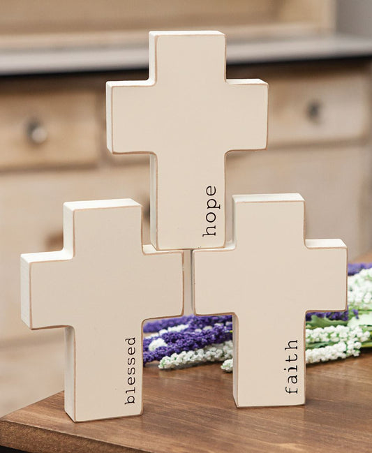 Inspirational Cross Shelf Sitters