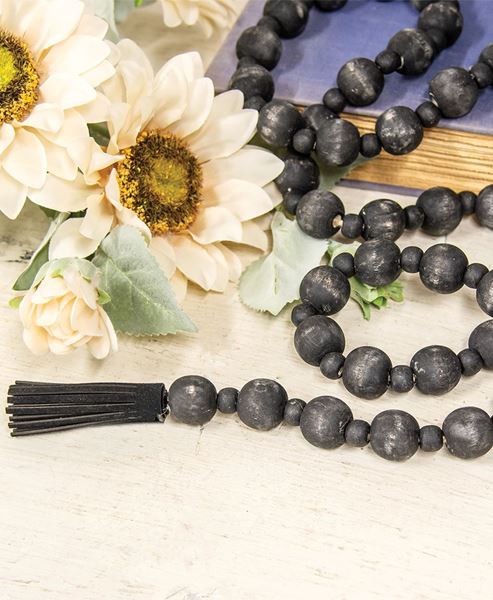 Black Beaded Garland