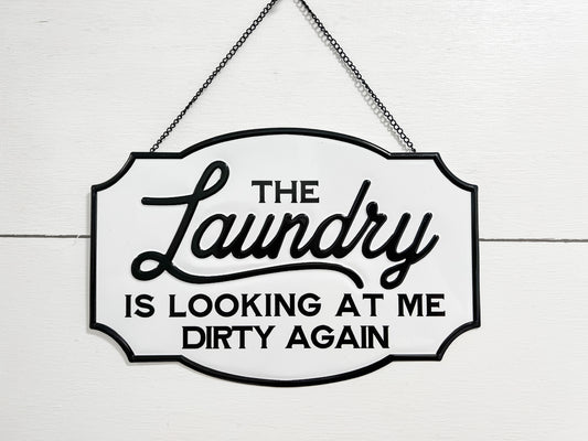 Funny Laundry Sign